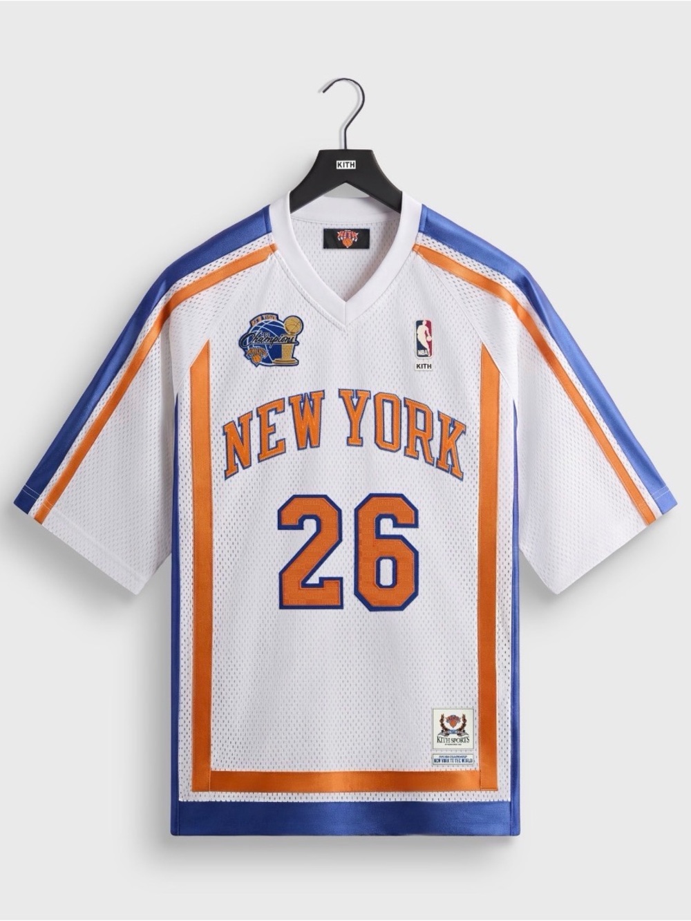 Kith New York Knicks NBA CHAMPIONS 2026 Jersey
